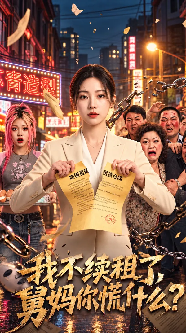 我不续租了，舅妈你慌什么？封面设计